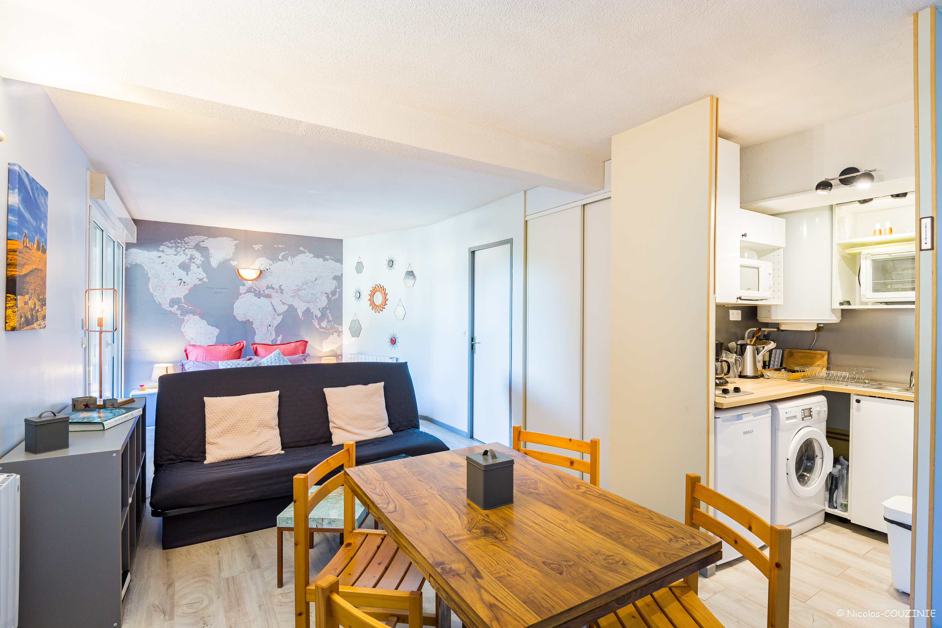 Studio Bellevue — séjour